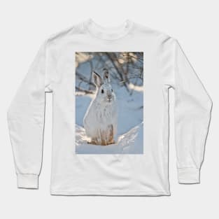 Snow Shoe Hare Long Sleeve T-Shirt